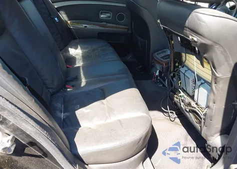 2005 BMW 745I из США, поврежденный, VIN WBAGL63585DP76177